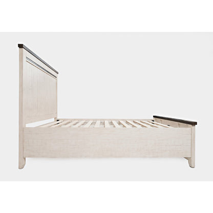 Madison County Rustic Reclaimed Pine Farmhouse King Panel Bed
