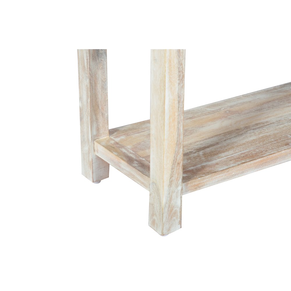 Reynolds Rustic Global Solid Wood 24" Accent Table