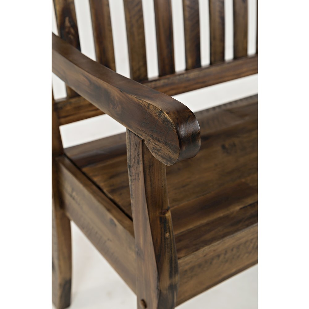Artisan's Craft 42" Rustic Farmhouse Distressed Solid Wood Storage Bench