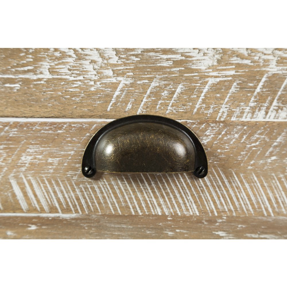 Artisan's Craft Rustic Farmhouse Distressed Solid Wood 50" Sofa Table