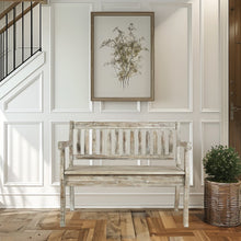 Artisan's Craft 42" Rustic Farmhouse Distressed Solid Wood Storage Bench