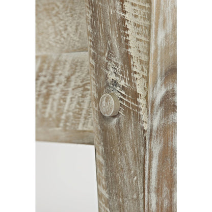 Artisan's Craft 42" Rustic Farmhouse Distressed Solid Wood Storage Bench