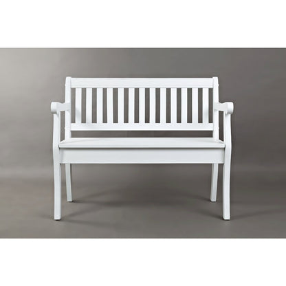 Artisan's Craft 42" Rustic Farmhouse Distressed Solid Wood Storage Bench