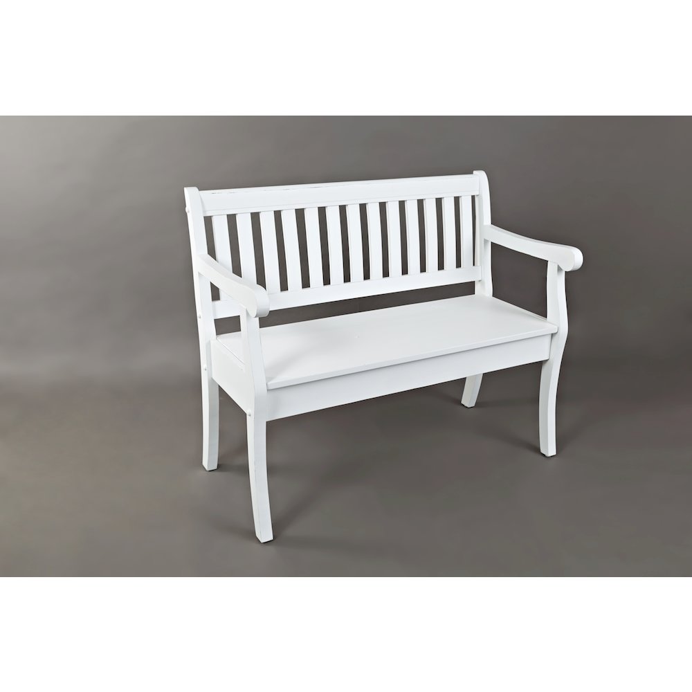 Artisan's Craft 42" Rustic Farmhouse Distressed Solid Wood Storage Bench