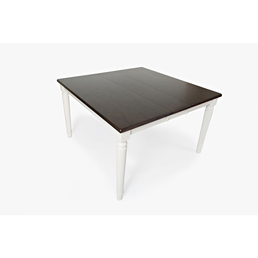 Orchard Park Farmhouse Solid Rubberwood Square Counter Height Table
