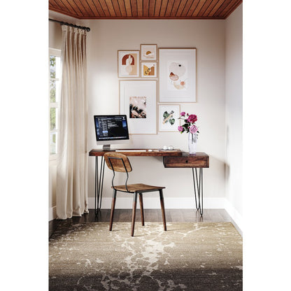 Nature's Edge Solid Acacia Desk with Drawer