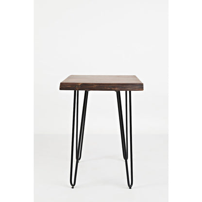 Nature's Edge Solid Acacia Chairside Table