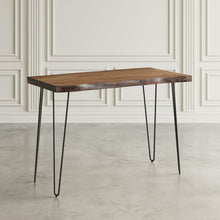 Nature's Edge 52'' Modern Solid Wood Live Edge Counter Height Dining Table