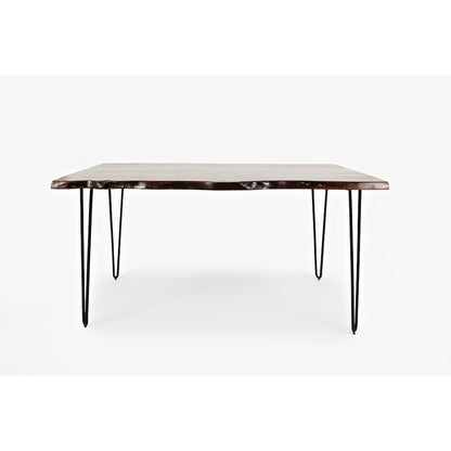 Nature's Edge 60" Solid Wood Modern Live Edge Dining Table