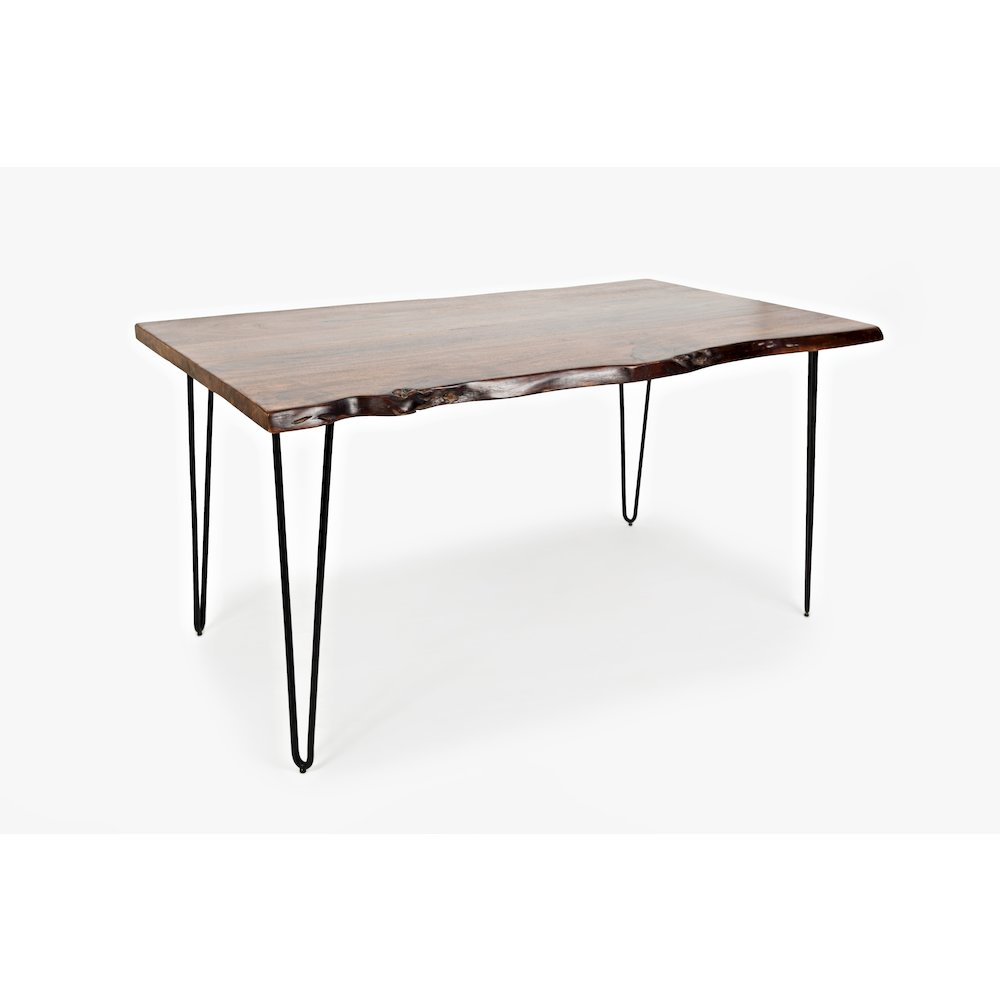 Nature's Edge 60" Solid Wood Modern Live Edge Dining Table