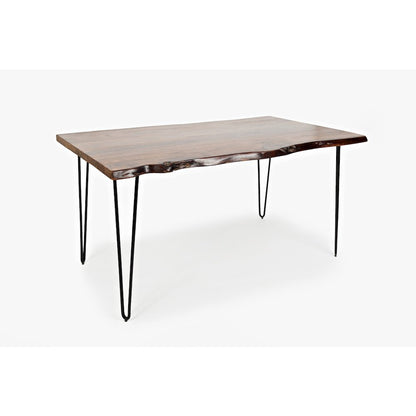 Nature's Edge 60" Solid Wood Modern Live Edge Dining Table