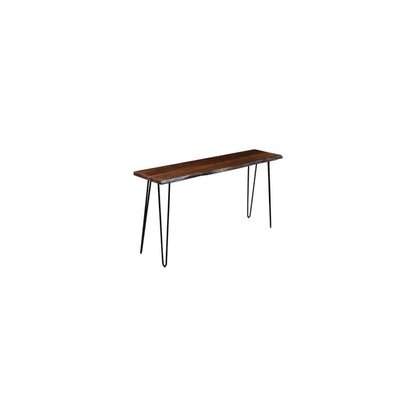Nature's Edge Solid Acacia Four Piece 72" Counter Height Dining Set