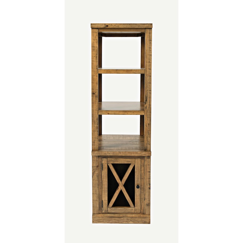 Telluride Rustic Farmhouse Solid Wood Two Pier and Bridge Set