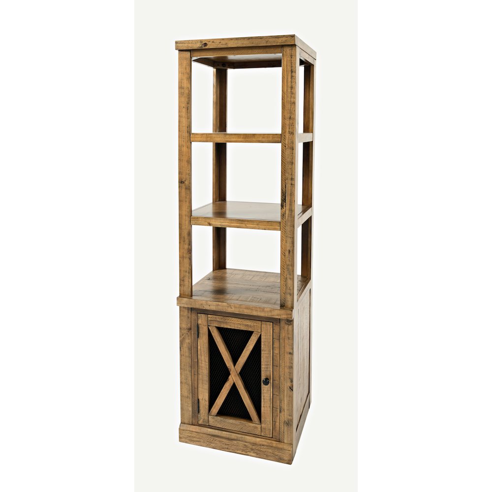 Telluride Rustic Farmhouse Solid Wood Two Pier and Bridge Set