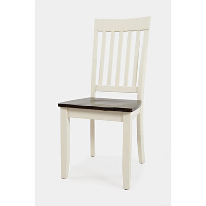 Decatur Lane Farmhouse 4 Piece Solid Wood Dining Set