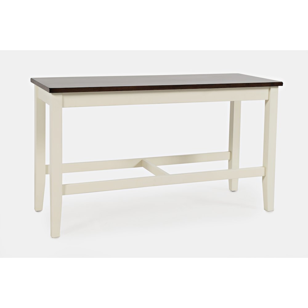 Decatur Lane Farmhouse 4 Piece Solid Wood Counter Height Set