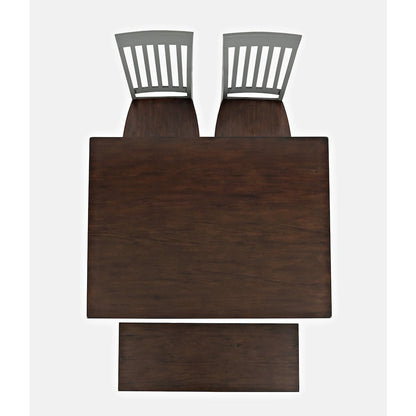 Decatur Lane Farmhouse 4 Piece Solid Wood Dining Set