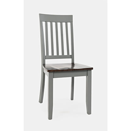 Decatur Lane Farmhouse 4 Piece Solid Wood Dining Set
