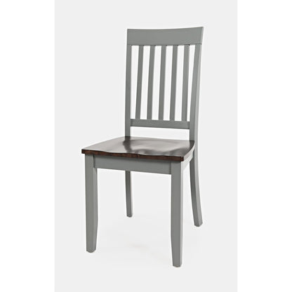 Decatur Lane Farmhouse 4 Piece Solid Wood Dining Set