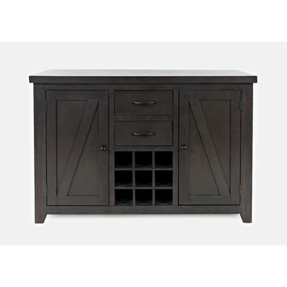 American Rustics Sideboard Buffet with Wine Rack