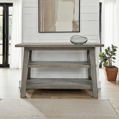Outer Banks Reclaimed Pine Sofa Table - Driftwood