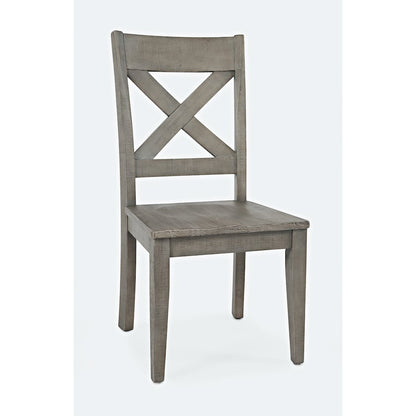 Outer Banks Reclaimed Solid Wood Farmhouse X-Back Chair (Set of 2)