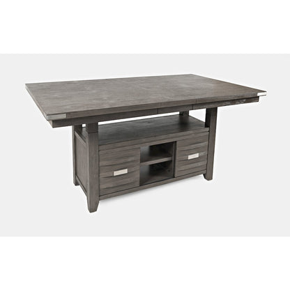 Altamonte Contemporary Rectangle Dining Table with Adjustable Height