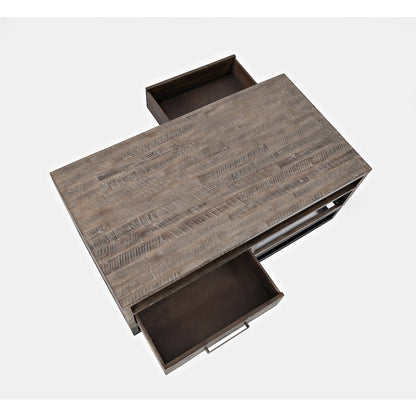 East Hampton Distressed 48" Solid Wood Coffee Table