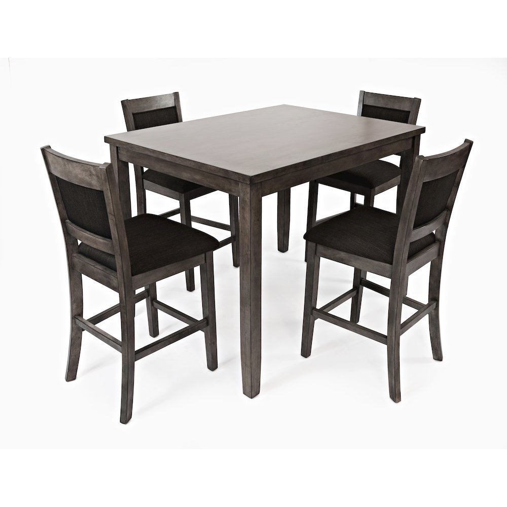 Greyson Heights 5 Pack Dining Set - Counter Height Table with 4 Stools