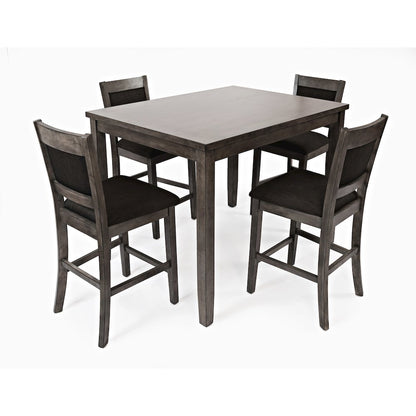 Greyson Heights 5 Pack Dining Set - Counter Height Table with 4 Stools