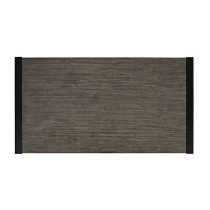 Pinnacle Modern Loft Iron and Wood Grey Coffee Table