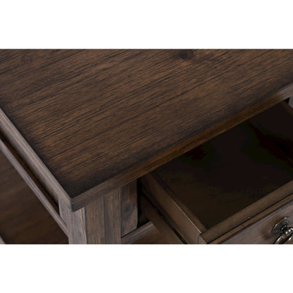 Bakersfield Mission Style  USB Charging Side Table