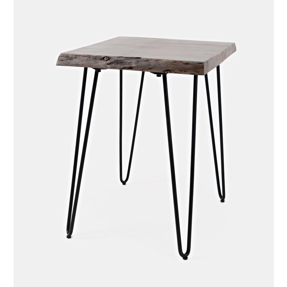 Chair Side Table Nature's Edge Slate Finish