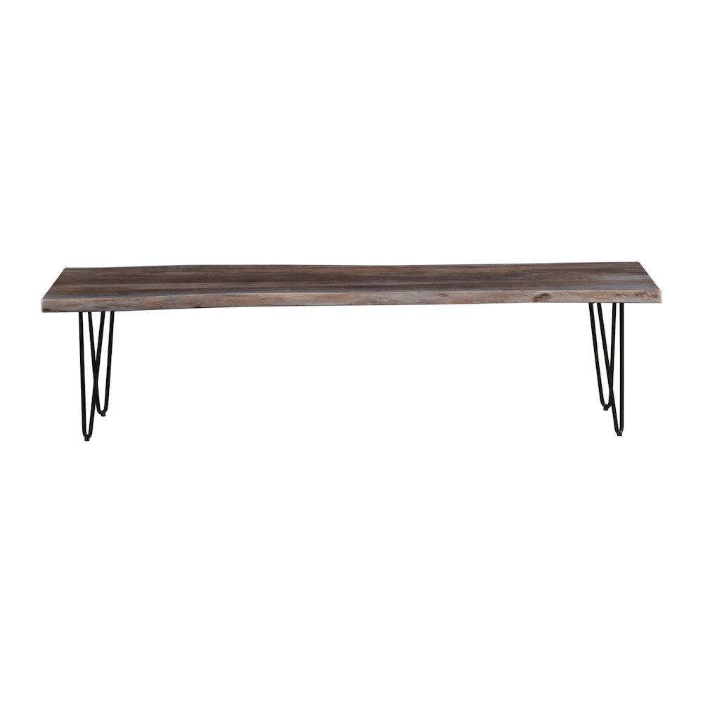 Nature's Edge 70" Solid Acacia Bench