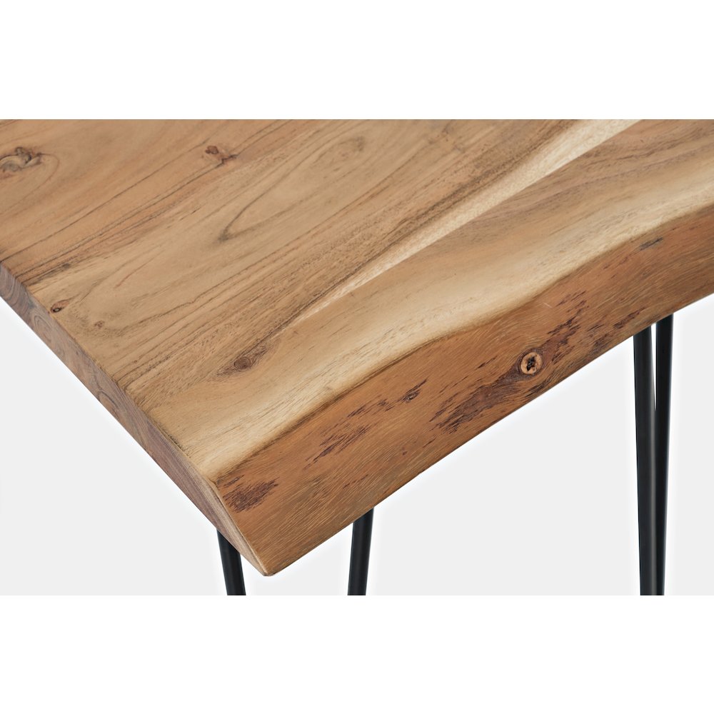 Nature's Edge Solid Acacia Chairside Table