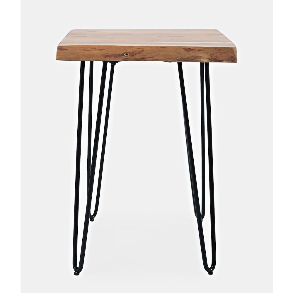 Nature's Edge Solid Acacia Chairside Table