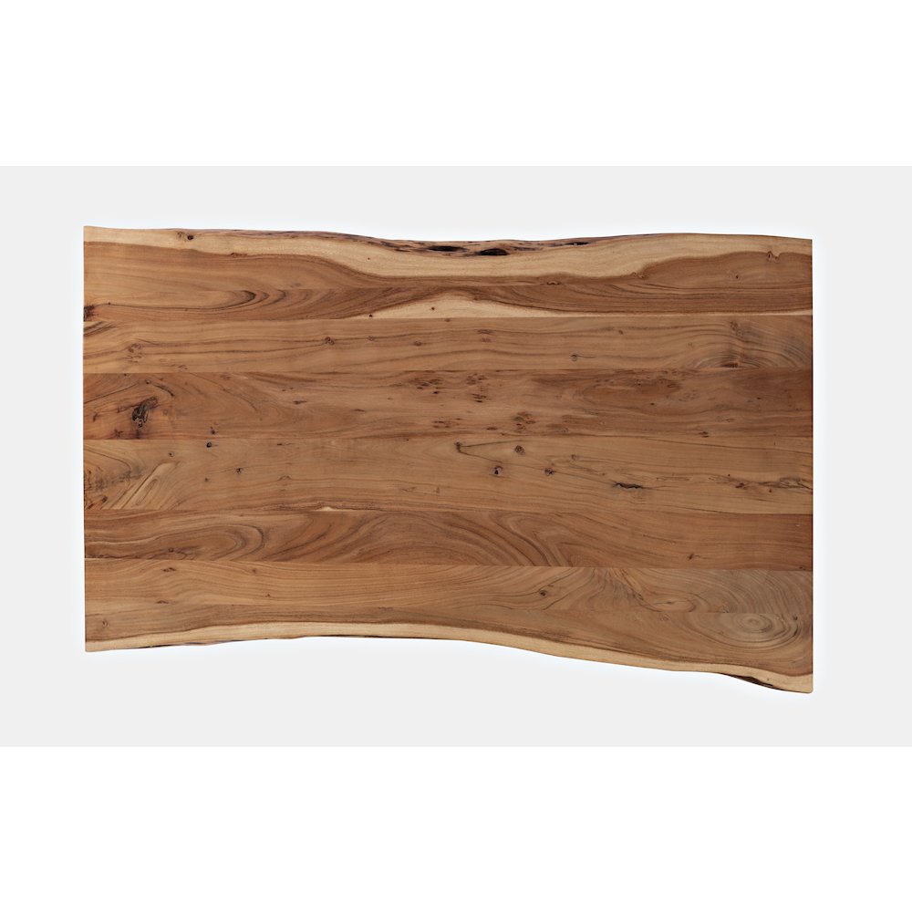 Nature's Edge 60" Solid Wood Modern Live Edge Dining Table