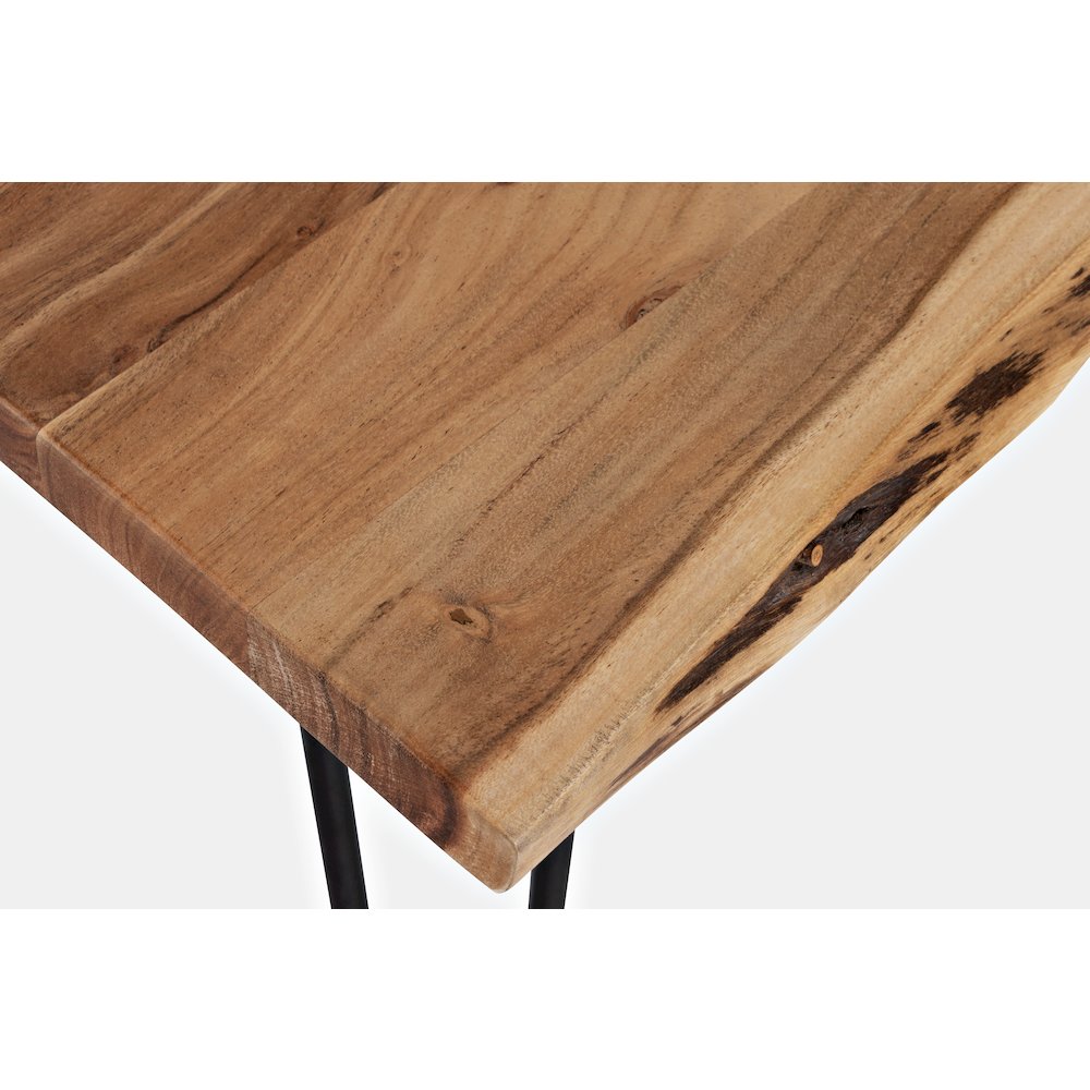 Nature's Edge 60" Solid Wood Modern Live Edge Dining Table