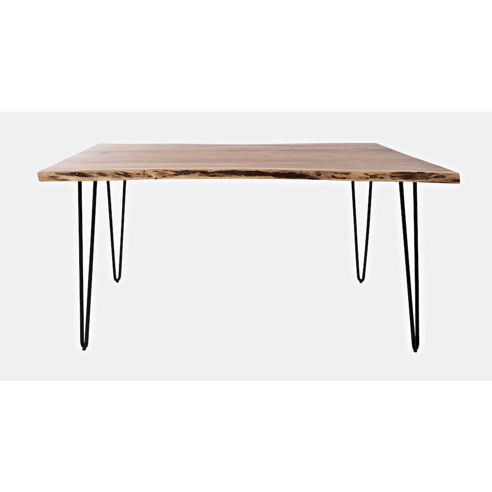 Nature's Edge 60" Solid Wood Modern Live Edge Dining Table