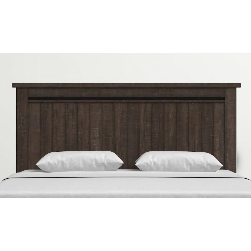 Madison County Rustic Reclaimed Pine Farmhouse King Panel Headboard