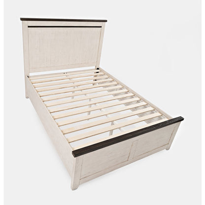 Madison County Rustic Reclaimed Pine Farmhouse Queen Panel Bed