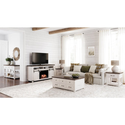 Madison County Rustic Reclaimed Solid Wood Farmhouse Sofa 50" Sofa Table