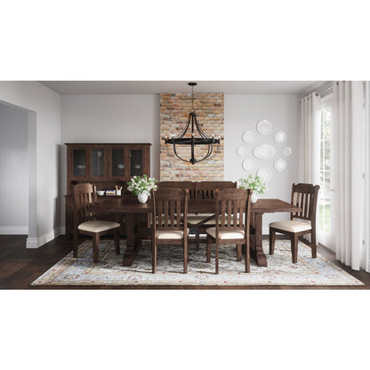 Bakersfield Mission Style  Slatback Solid Acacia Dining Chair (Set of 2)