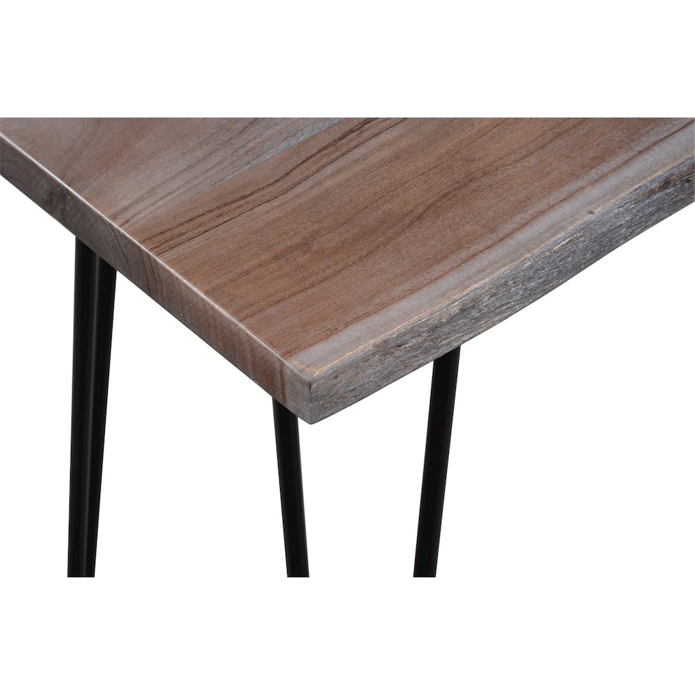 Nature's Edge Solid Acacia Four Piece 72" Counter Height Dining Set