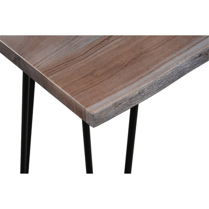 Nature's Edge Solid Acacia Four Piece 72" Counter Height Dining Set