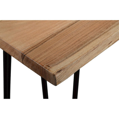 Nature's Edge Solid Acacia Four Piece 72" Counter Height Dining Set