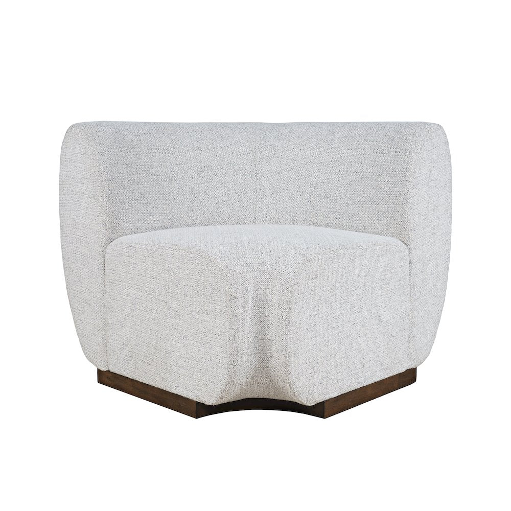 Banquette Upholstered Sectional Corner Wedge Seating with Performance Fabric