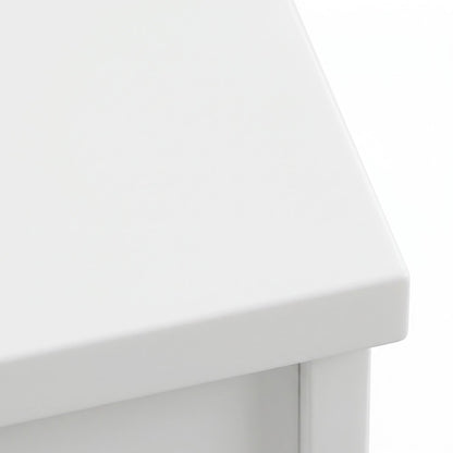 Starlight Canyon Home Electric Fireplace TV Stand, Urban Icon White