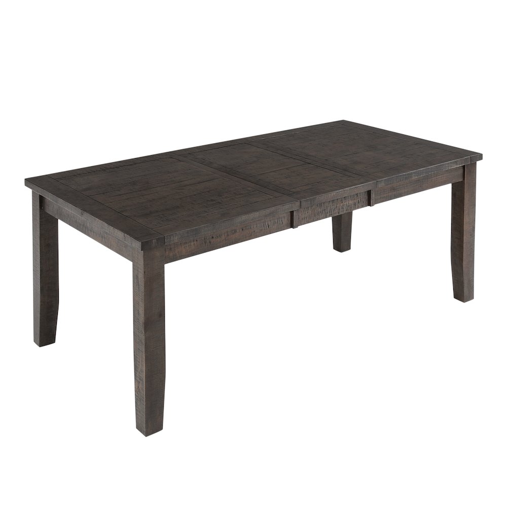 Willow Creek Distressed Solid Wood 78" Extension Dining Table