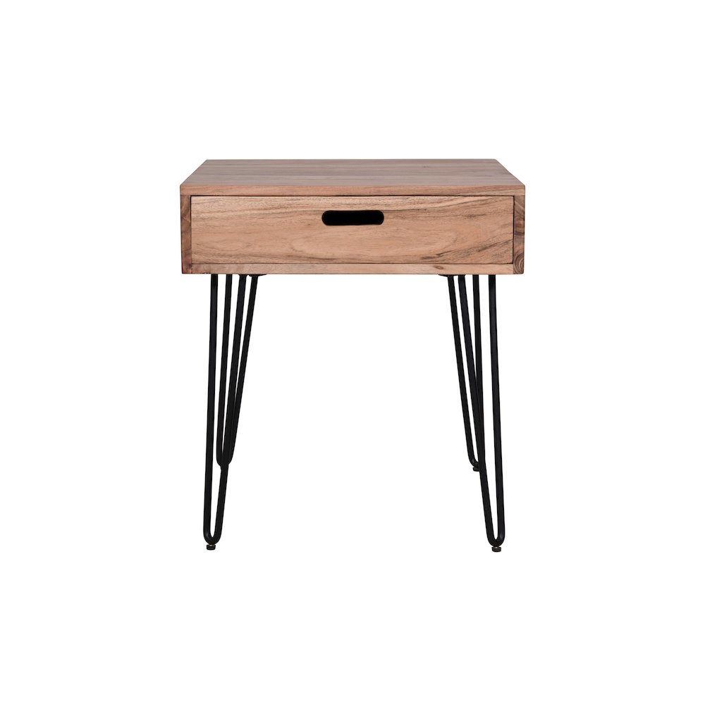 Rollins Solid Acacia End Table